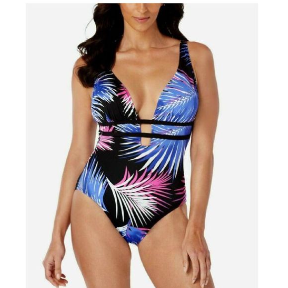 Swim Solutions Other - Swim Solutions One Piece Control Swimsuit 10 NEW
